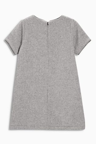 Grey Wool Blend Shift Dress (3-16yrs)